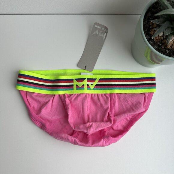 Modus Vivendi - Peace Tanga Brief - Pink (M) - Picture 3 of 6